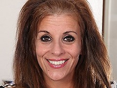 Horny American housewife playing with her wet and juicy pussy